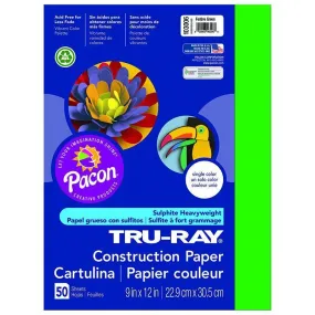 (10 Pk) Tru Ray 9 X12 Festive Green