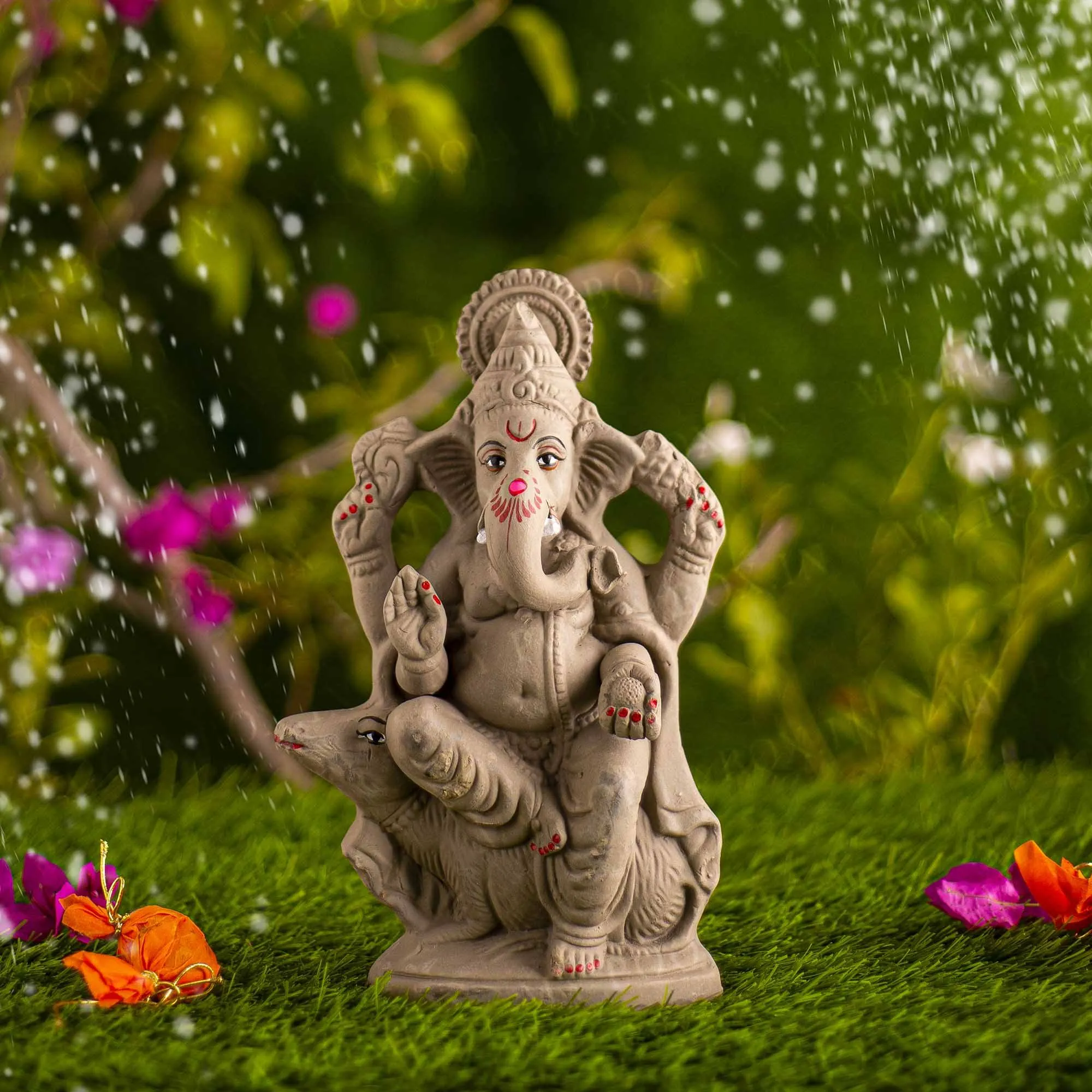 10INCH Devavrata Eco-Friendly Ganpati | Plant-A-Ganesha