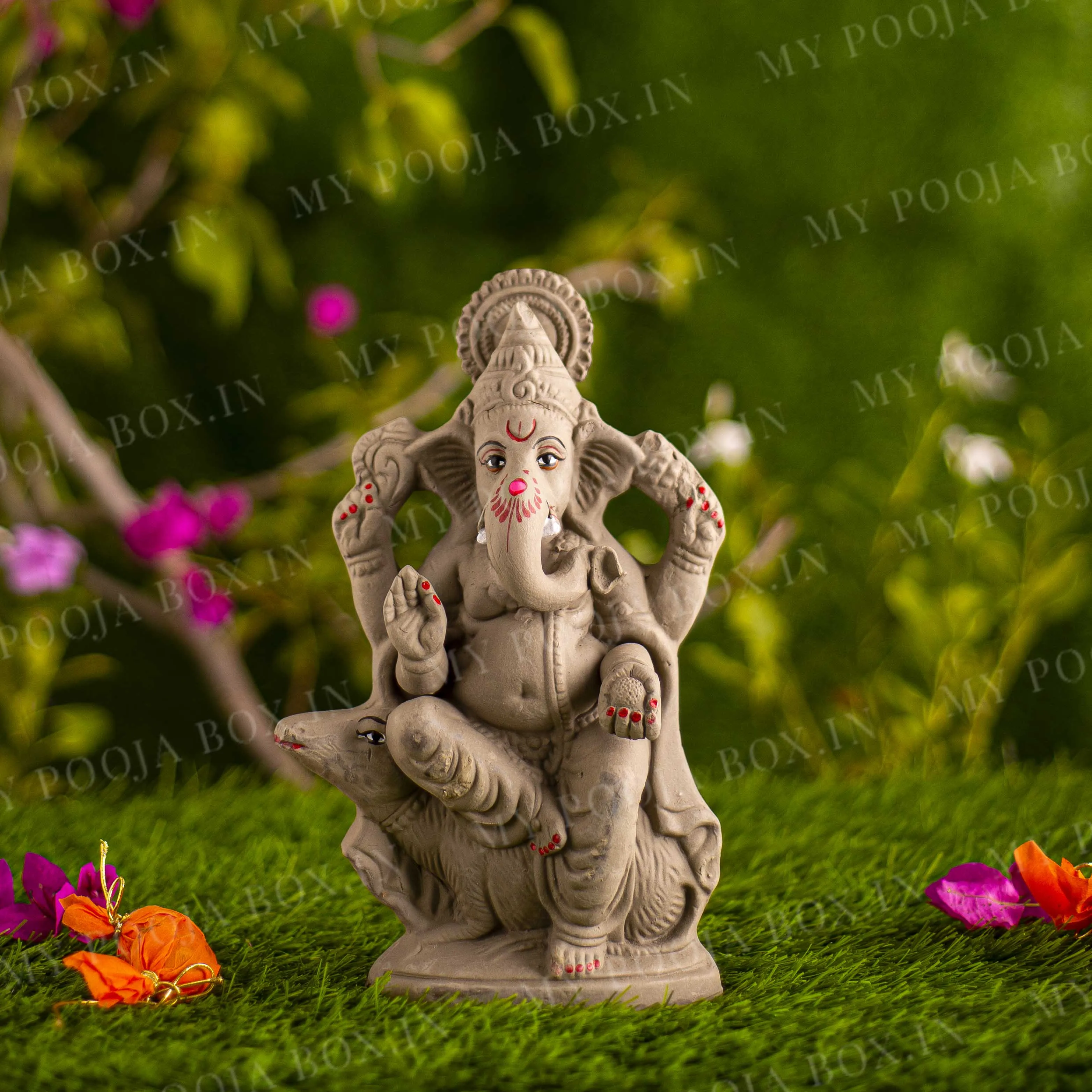 10INCH Devavrata Eco-Friendly Ganpati | Plant-A-Ganesha