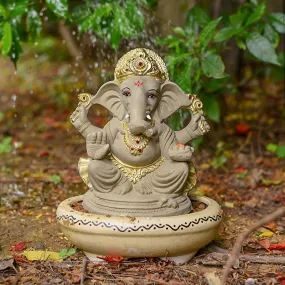 10-Inch Mahabala Eco-Friendly Ganpati Idol | Sustainable Plant-A-Ganesha for Celebrating Ganesh Chaturthi