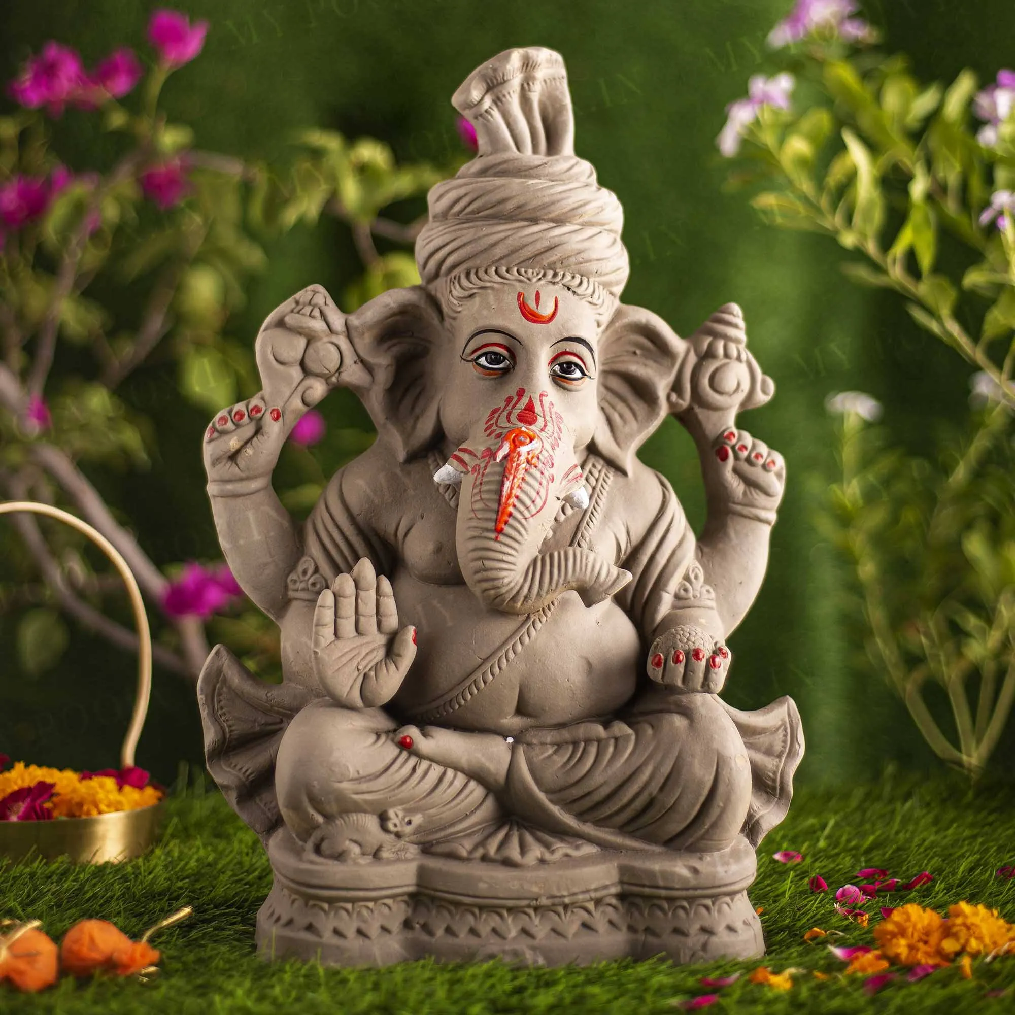 1.5FEET Gajanana Eco-Friendly Ganpati | Plant-A-Ganesha