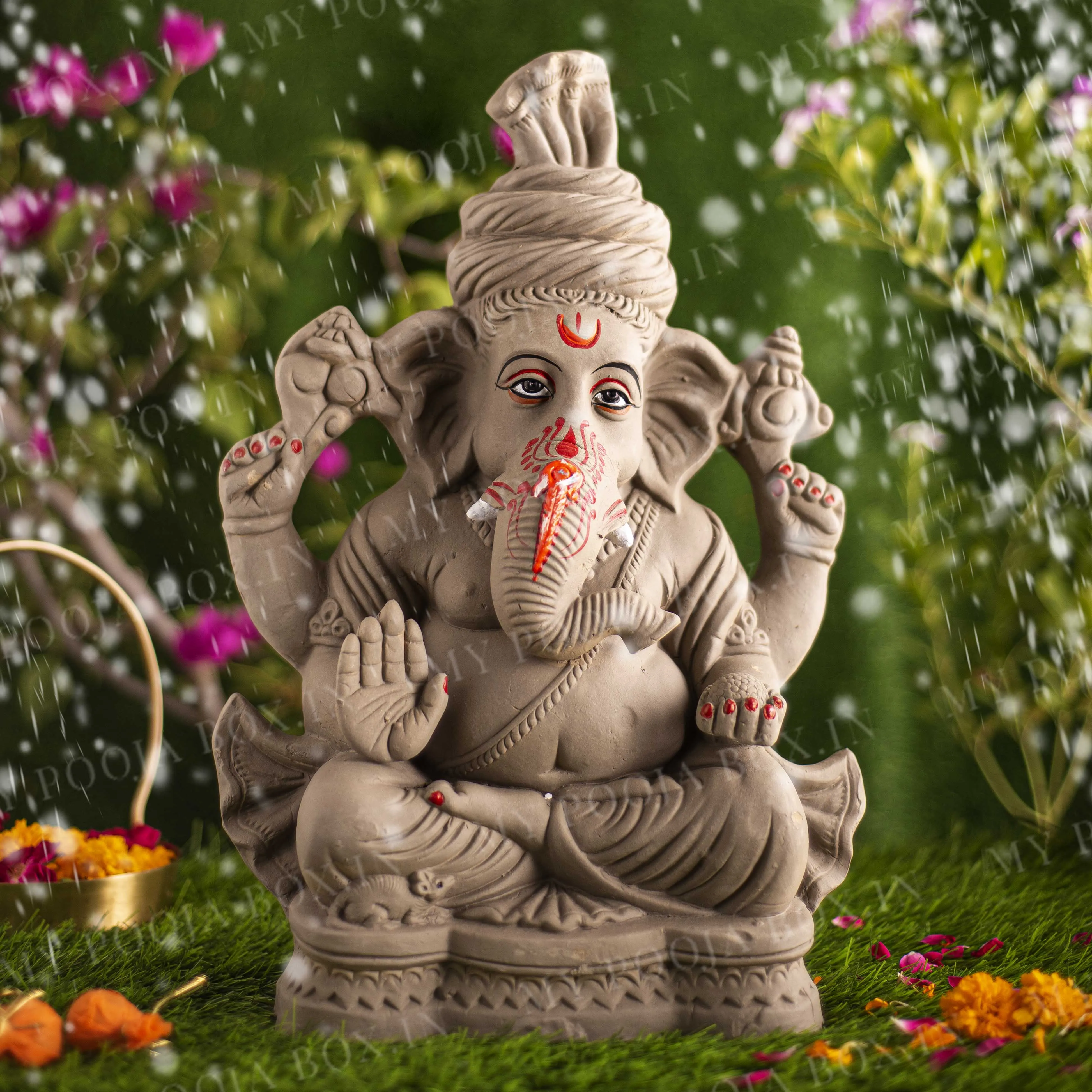 1.5FEET Gajanana Eco-Friendly Ganpati | Plant-A-Ganesha