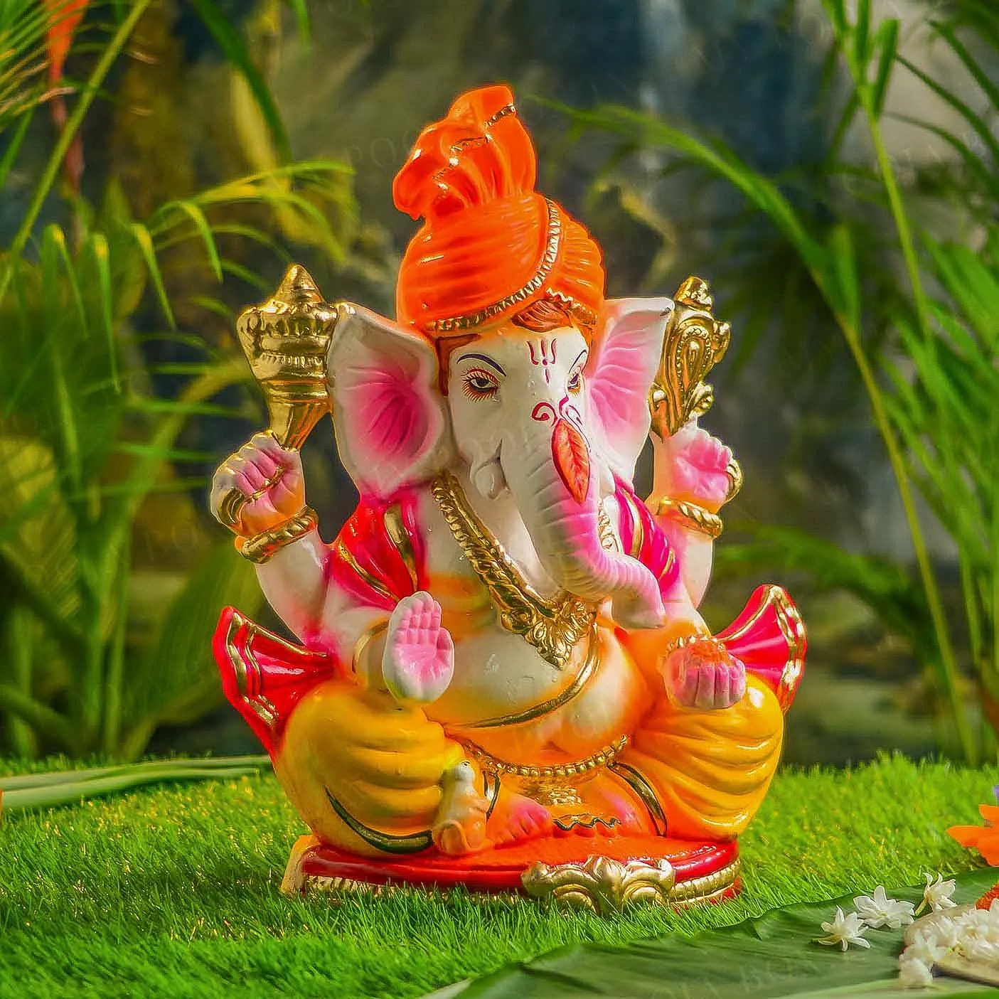 1.5FEET Rudveda Eco-Friendly Ganpati | Plant-A-Ganesha