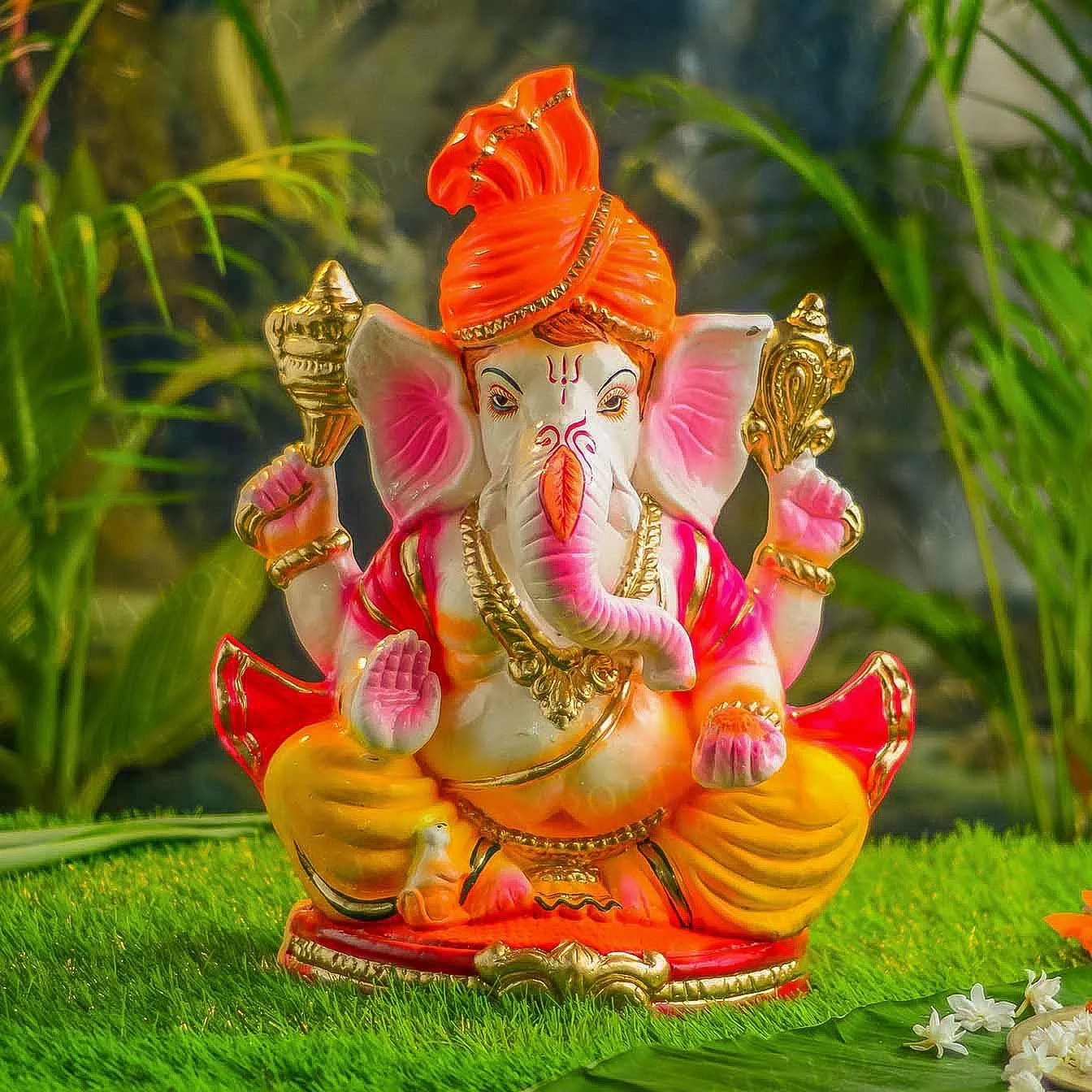 1.5FEET Rudveda Eco-Friendly Ganpati | Plant-A-Ganesha