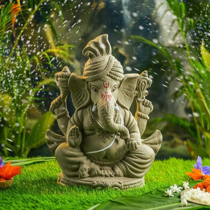 1.5FEET Rudveda Eco-Friendly Ganpati | Plant-A-Ganesha