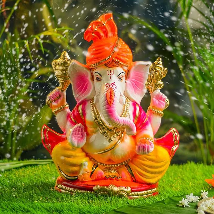 1.5FEET Rudveda Eco-Friendly Ganpati | Plant-A-Ganesha