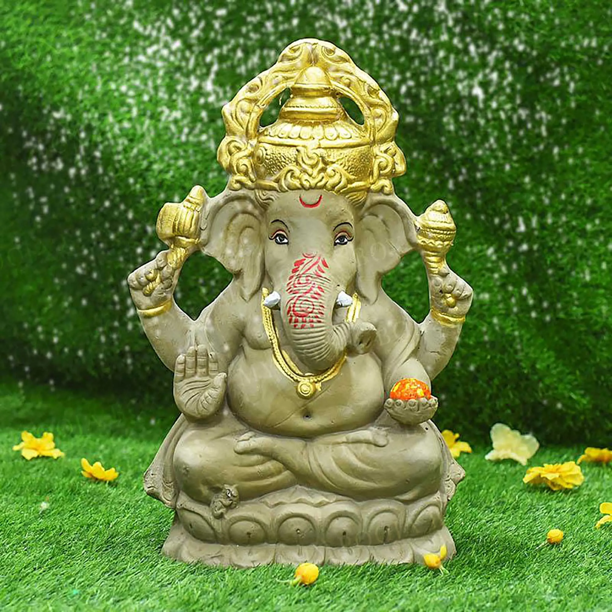 1.5FEET Siddhaye Eco-Friendly Ganpati | Plant-A-Ganesha