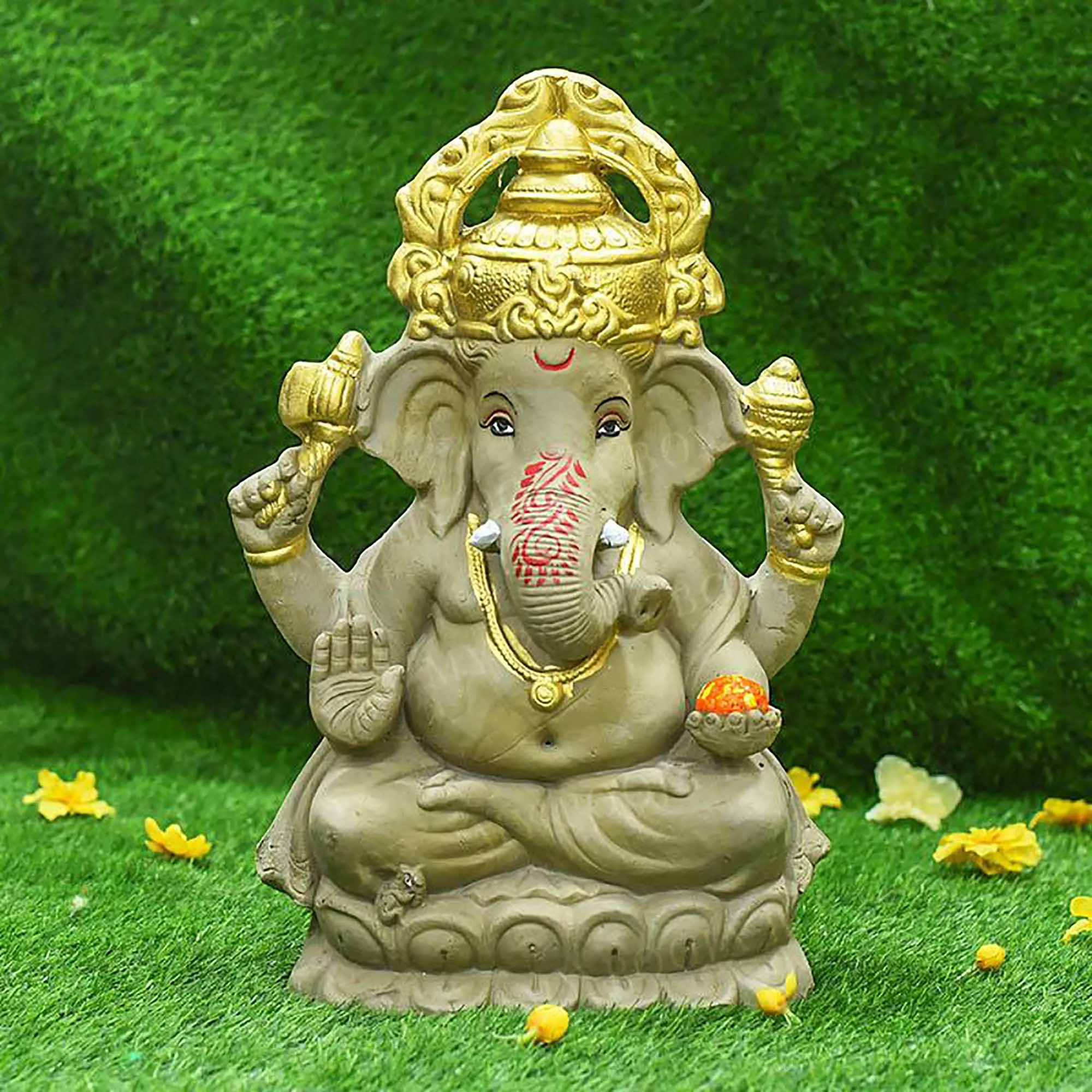 1.5FEET Siddhaye Eco-Friendly Ganpati | Plant-A-Ganesha