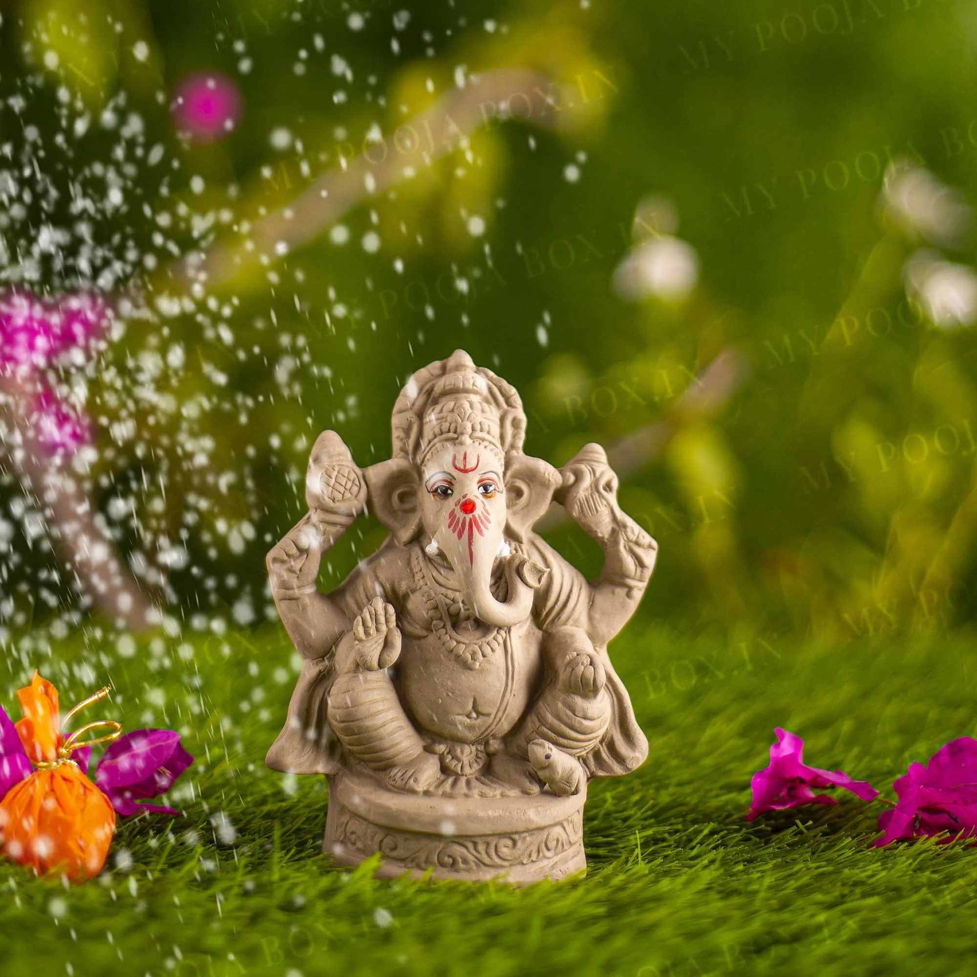 5INCH Avighna Eco-Friendly Ganpati | Plant-A-Ganesha