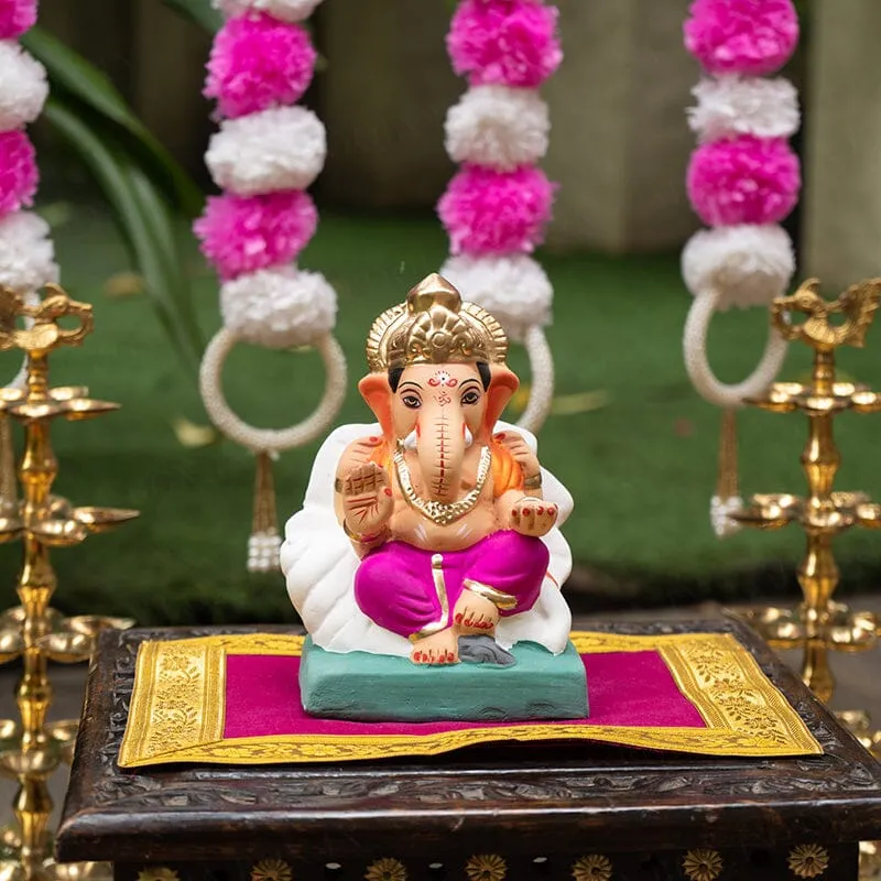 6INCH Eco-Friendly Shankh Shree Ganpati | Plant-A-Ganesha