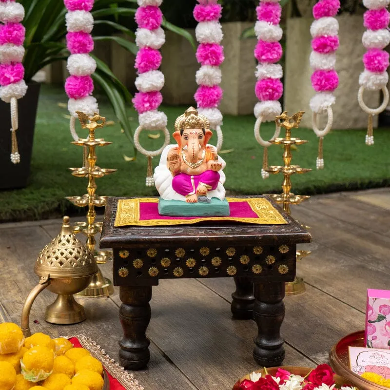 6INCH Eco-Friendly Shankh Shree Ganpati | Plant-A-Ganesha