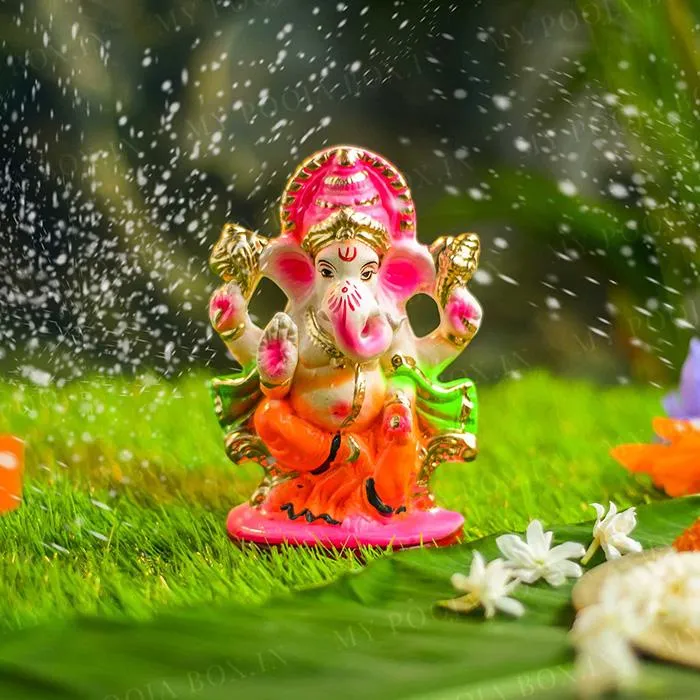 7INCH Shri Rudra Eco-Friendly Ganpati | Plant-A-Ganesha