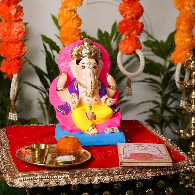 8INCH Eco-Friendly Ekadrishta Ganesh | Plant-A-Ganesha