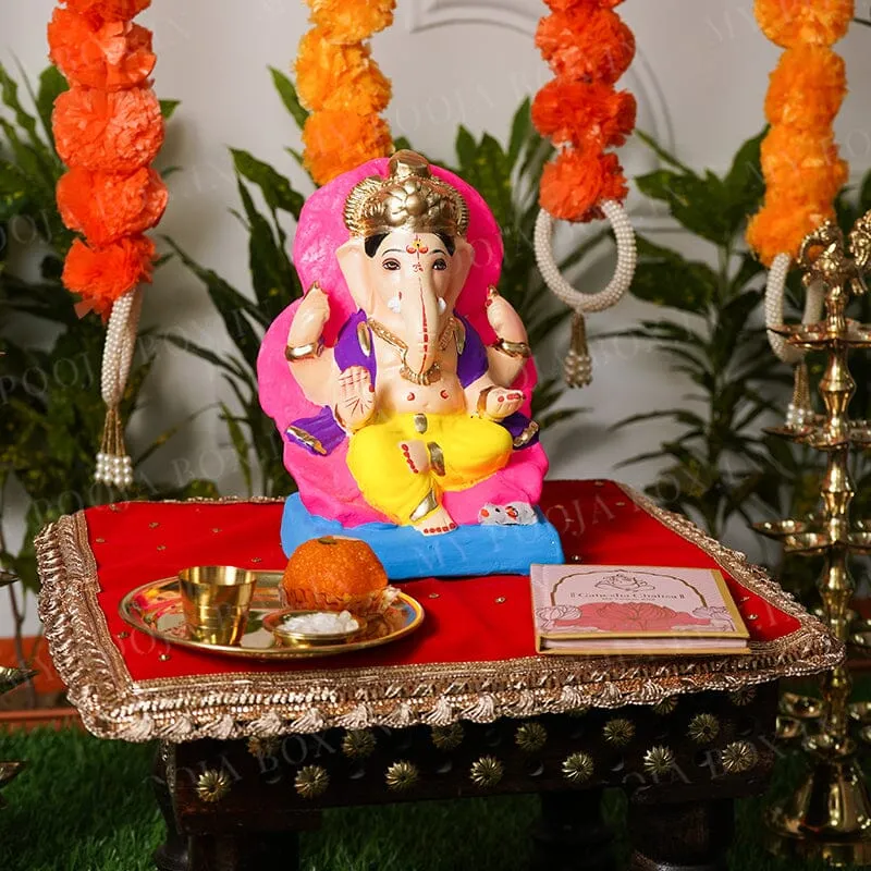 8INCH Eco-Friendly Ekadrishta Ganesh | Plant-A-Ganesha