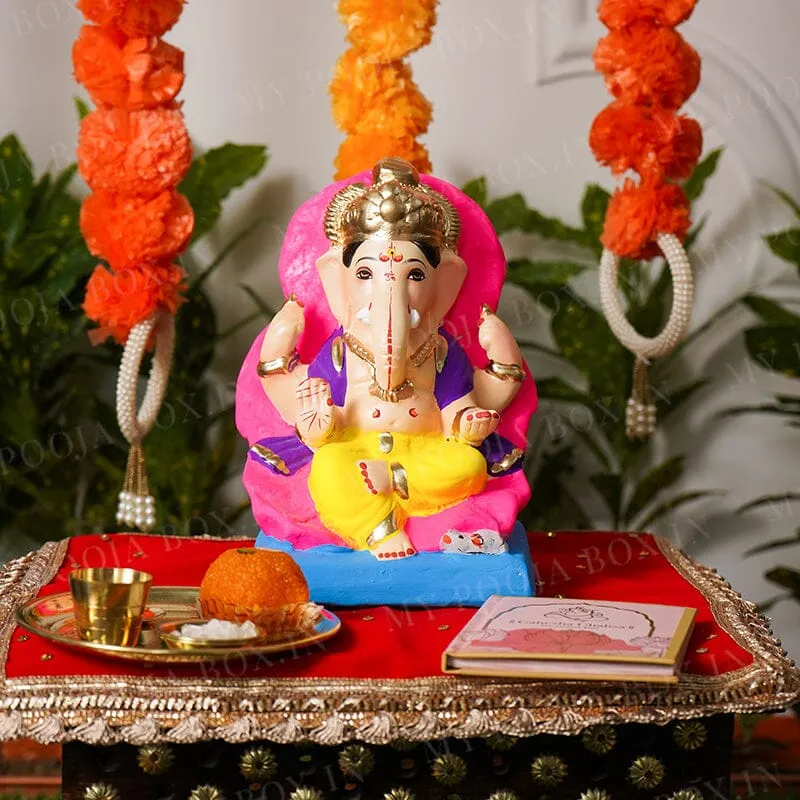 8INCH Eco-Friendly Ekadrishta Ganesh | Plant-A-Ganesha