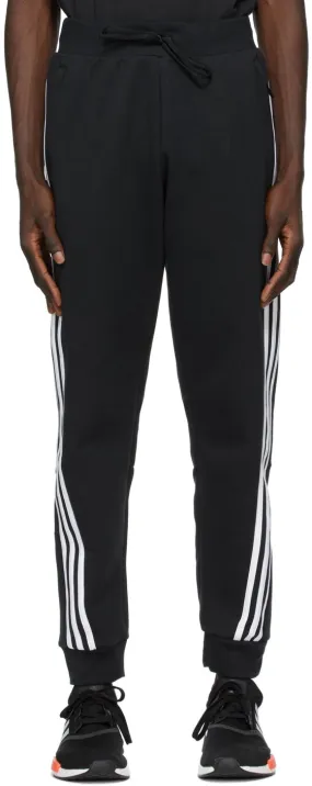 adidas Originals Black 3-Stripes Lounge Pants