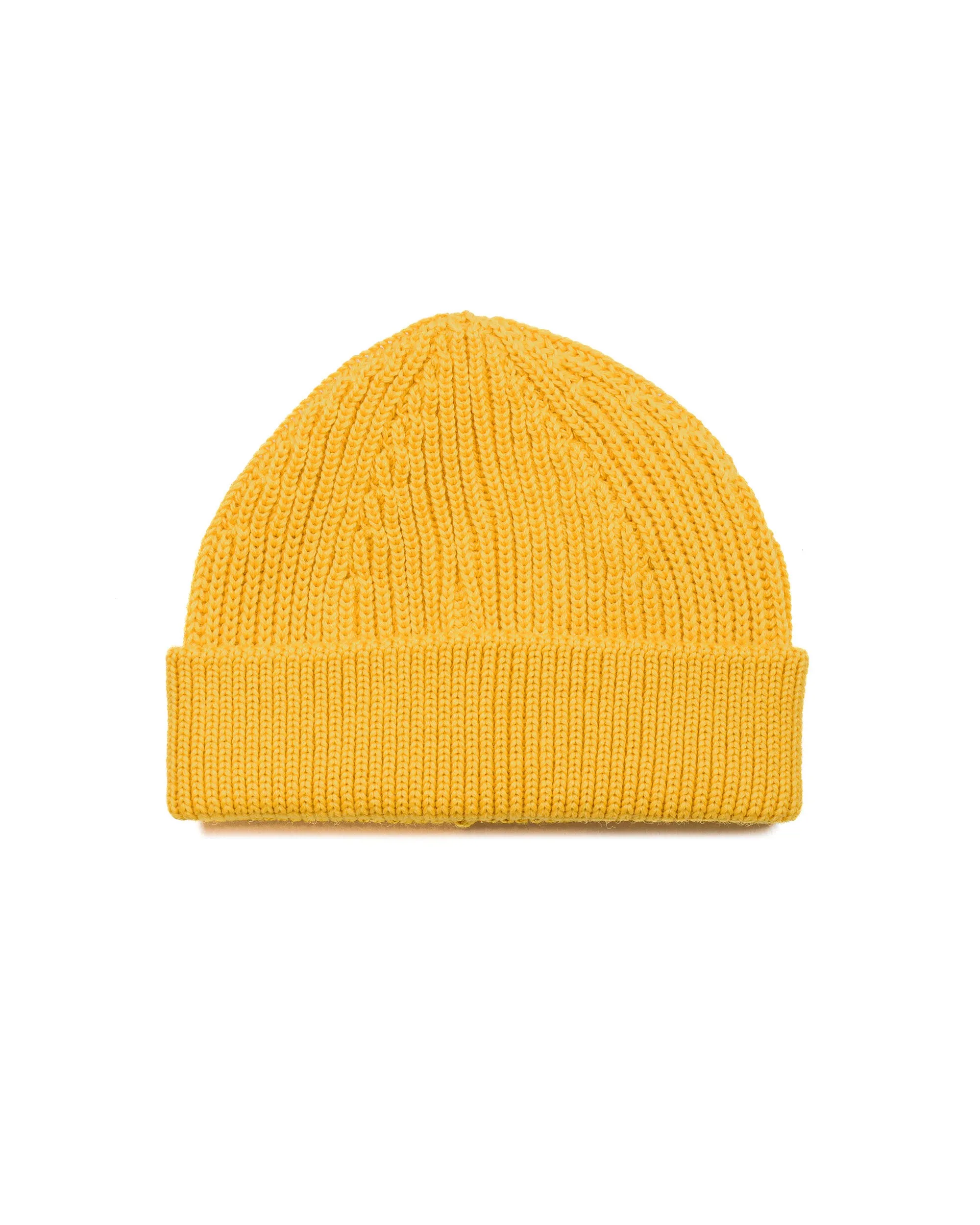 Short Yellow Andersen-Andersen Beanie with Optimal Design