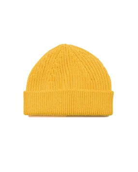 Short Yellow Andersen-Andersen Beanie with Optimal Design