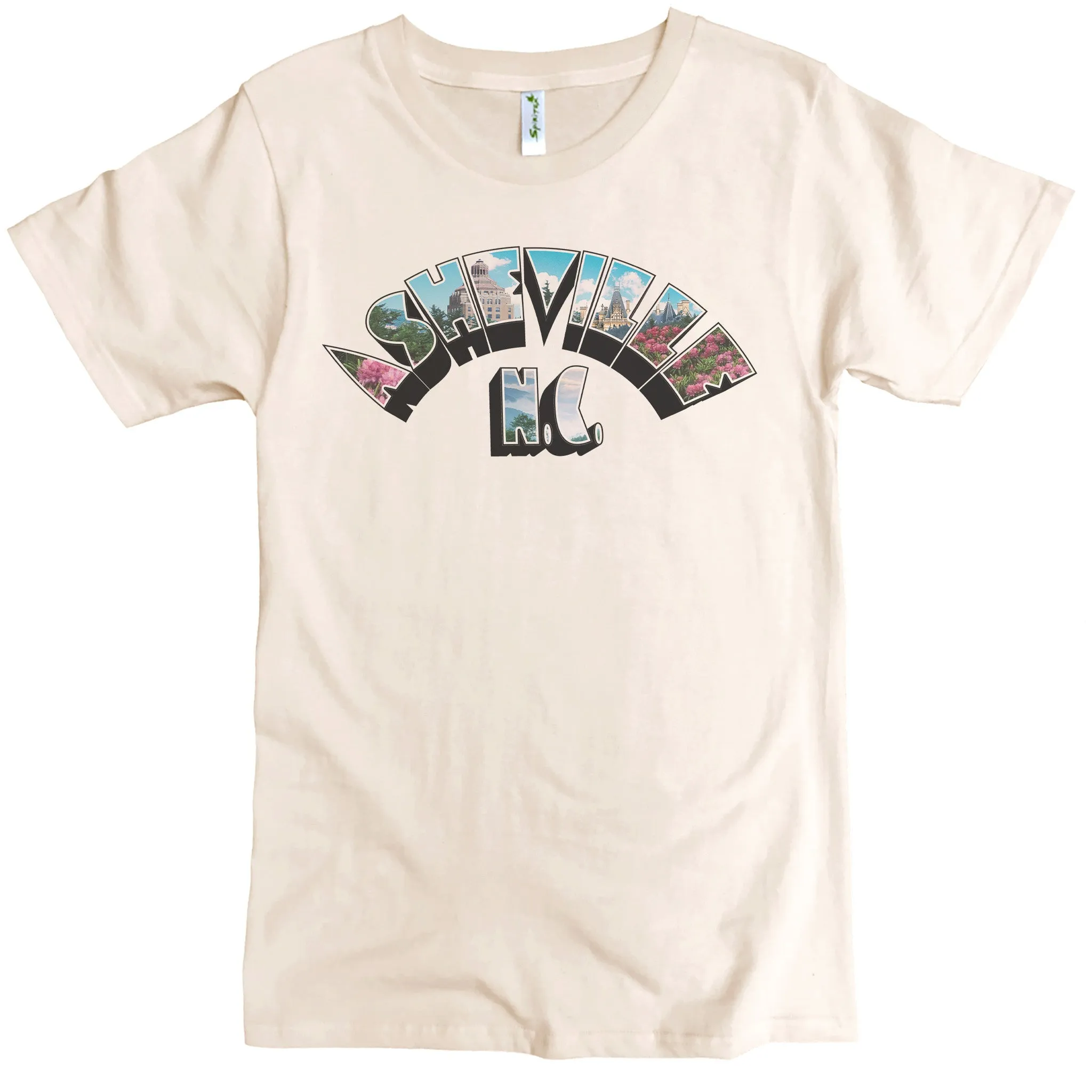 Asheville Art Deco Arch Graphic Tee (M)