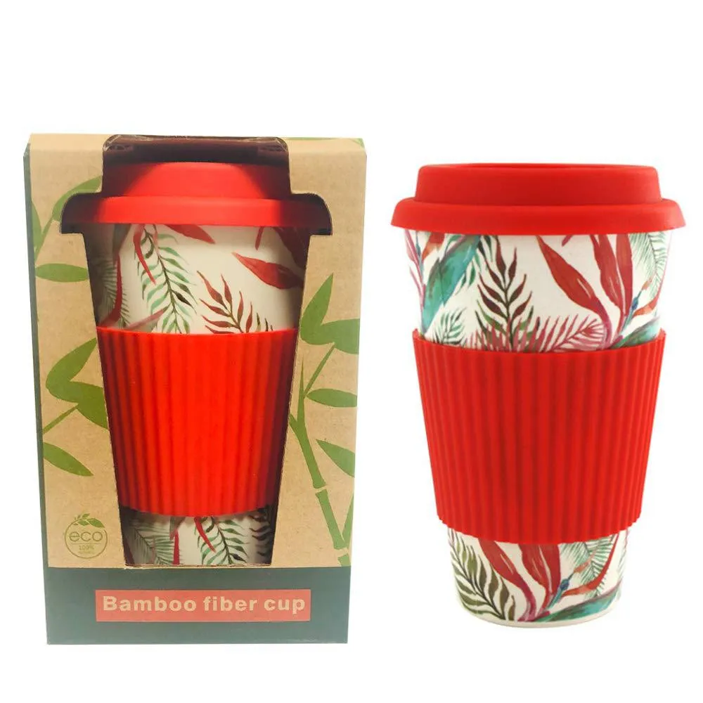 Bamboo fiber cup