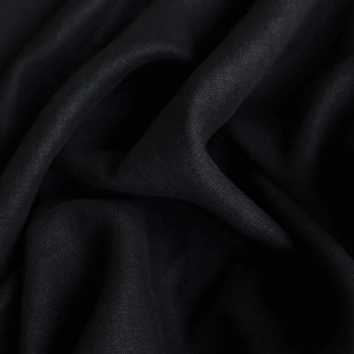 Belle Black Linen - Washed Finish