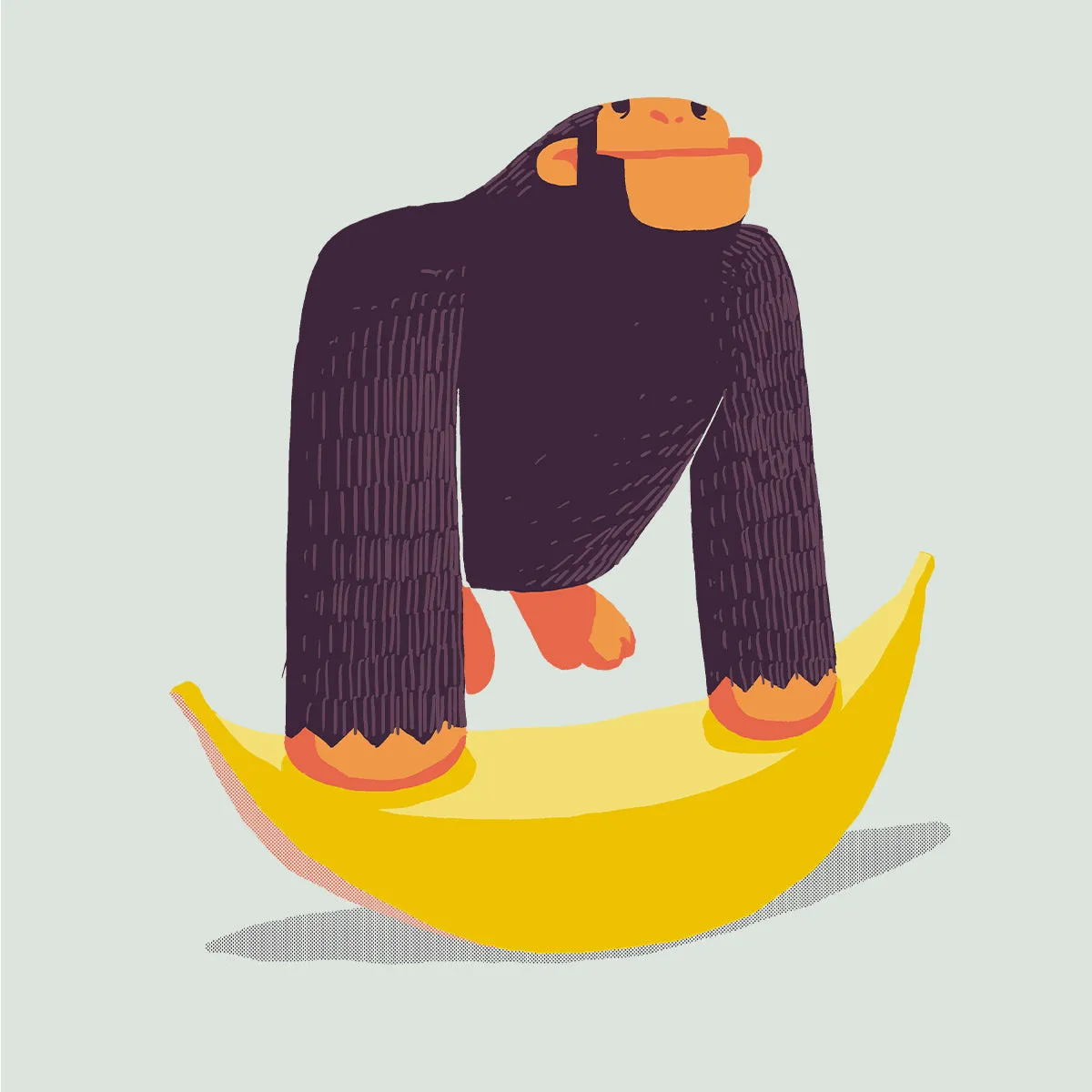 Big Yellow Banana Sweatshirt