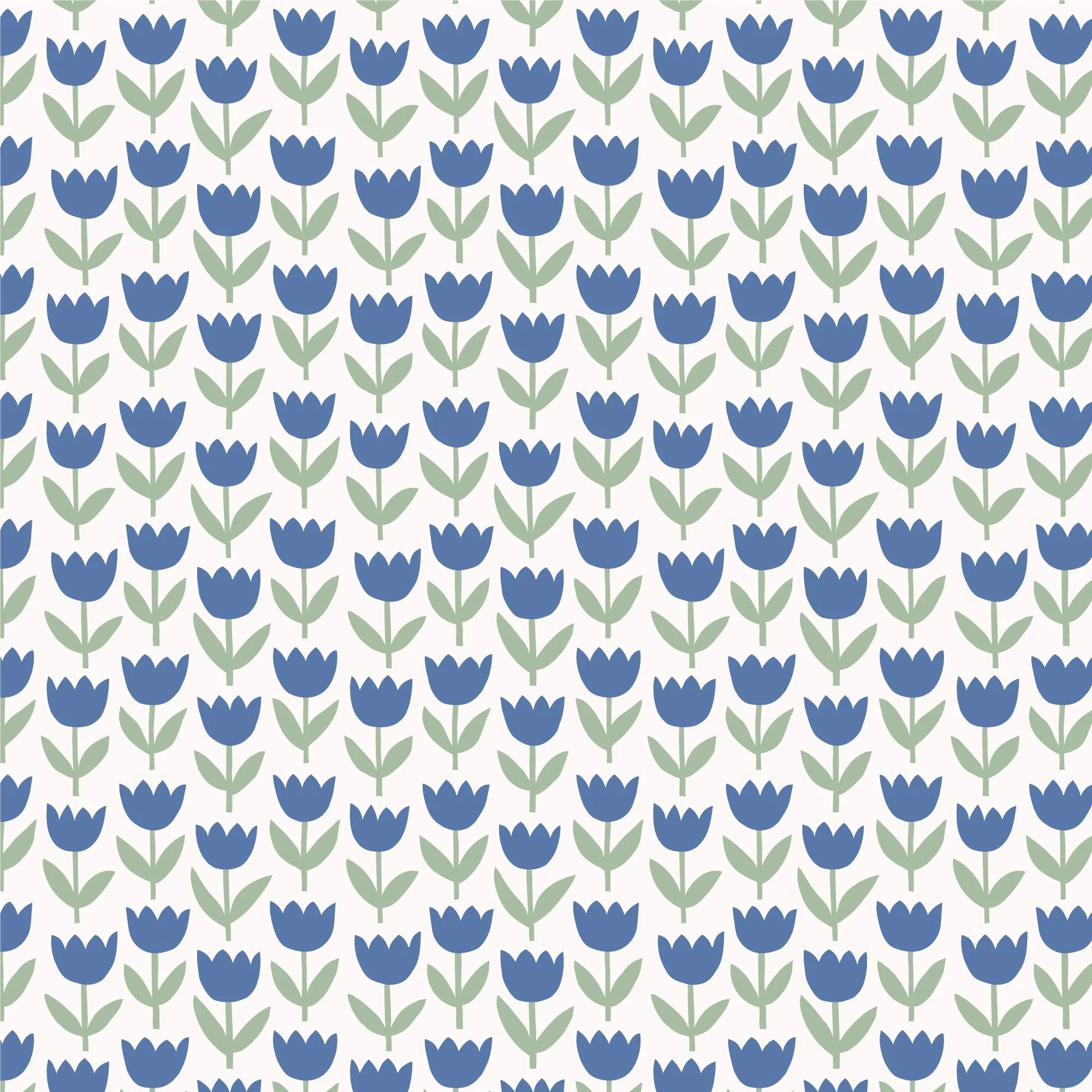 Bloomers - Tulips Blue