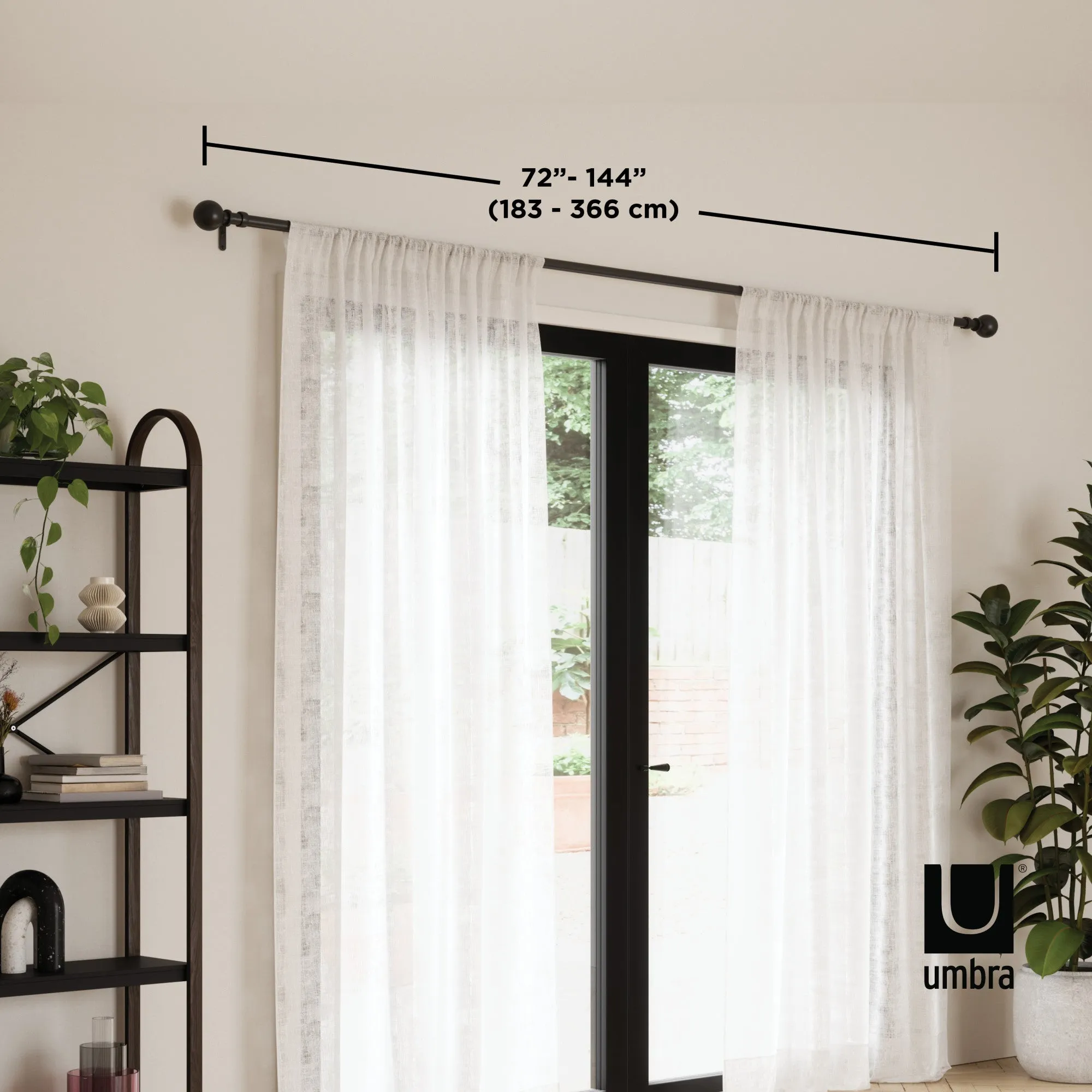 Bolas Curtain Rod