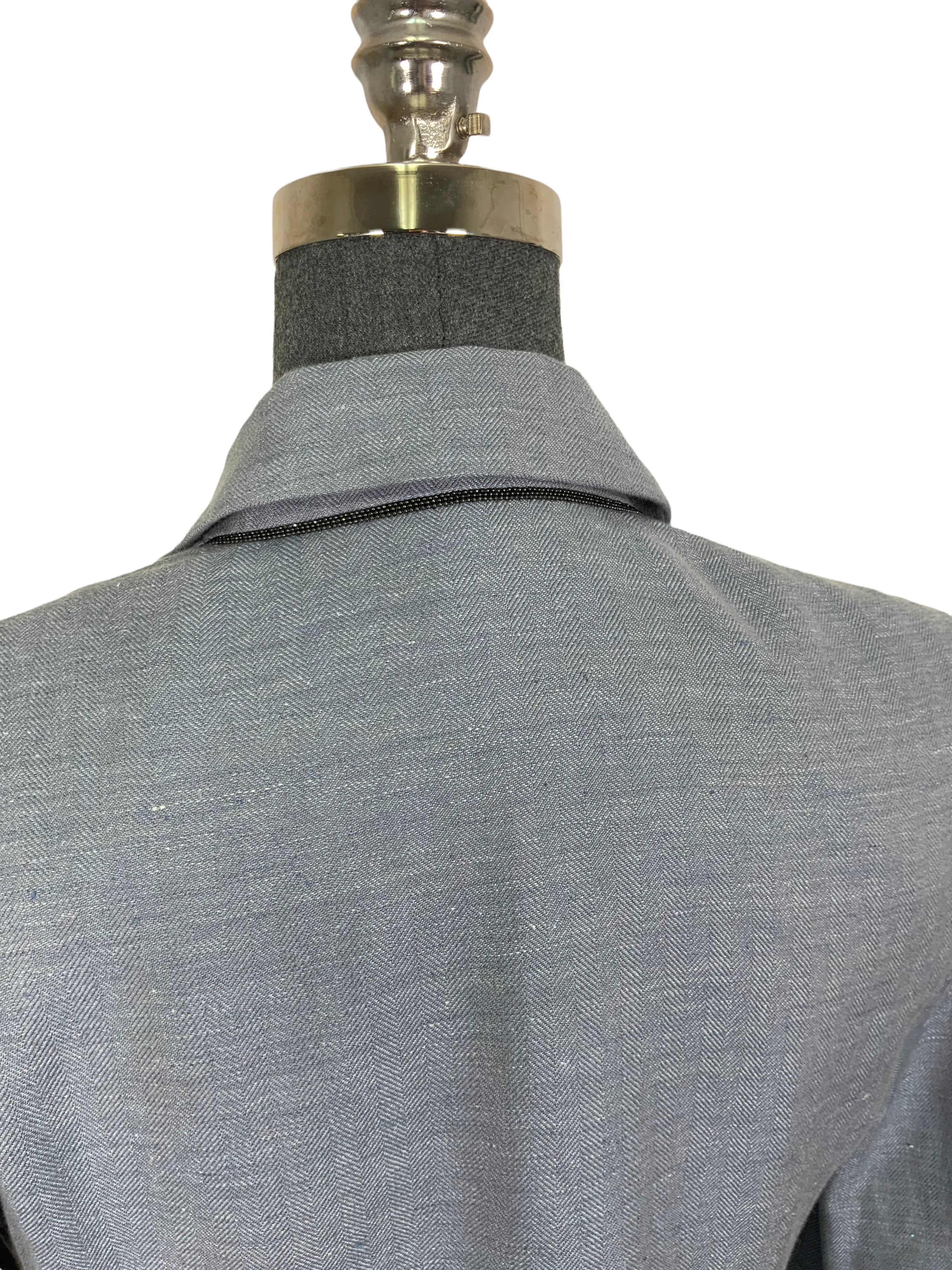 Brunello Cucinelli Size S Stylish Linen Blazer Jacket