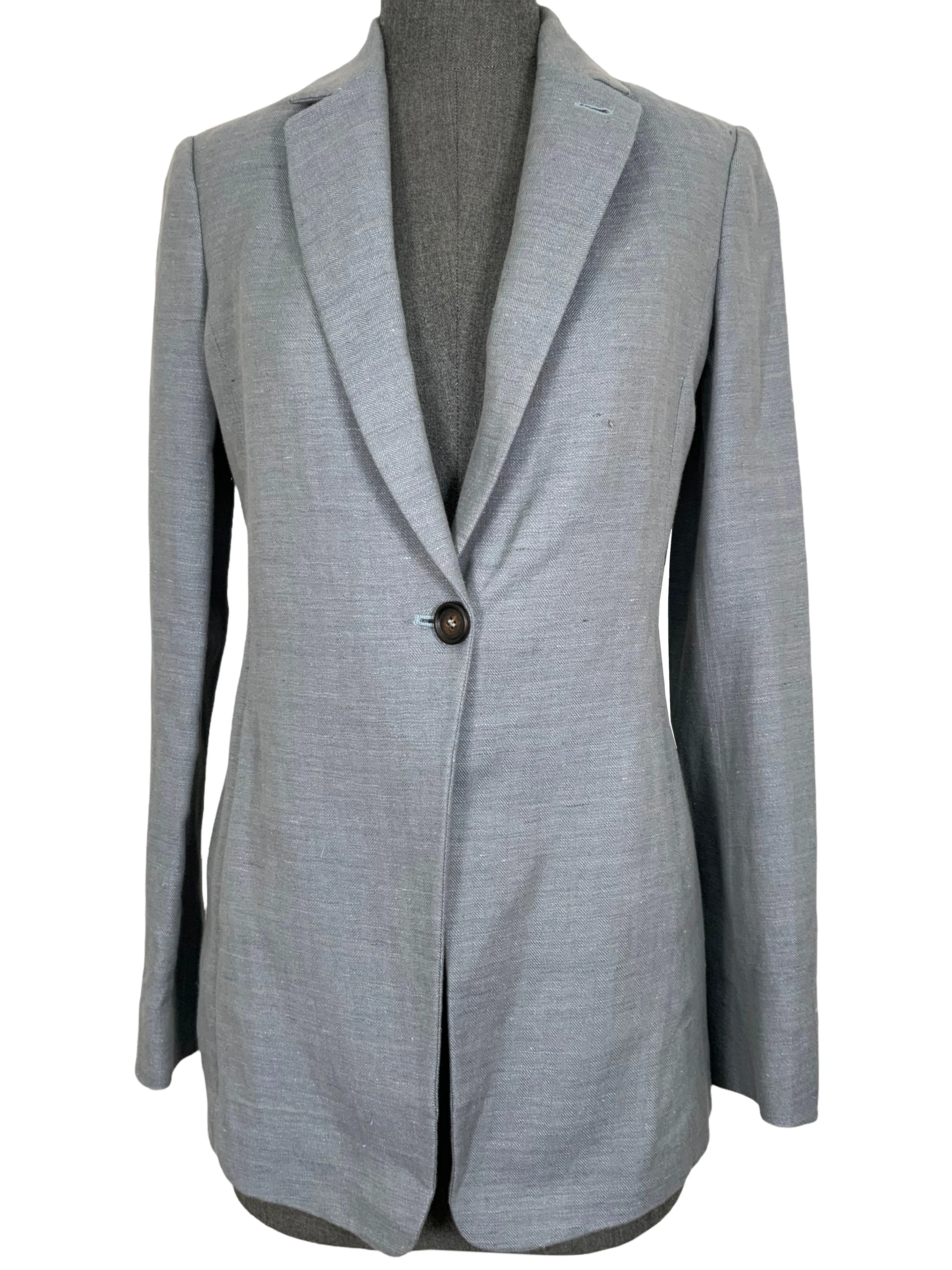 Brunello Cucinelli Size S Stylish Linen Blazer Jacket
