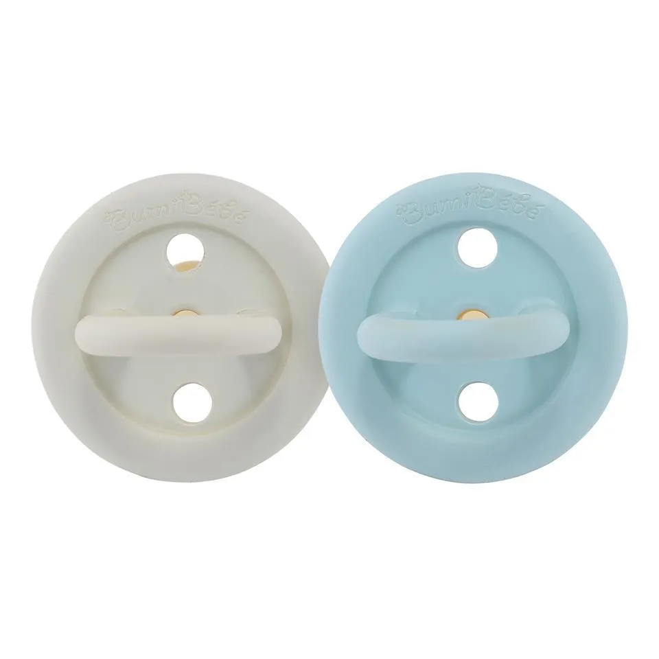 Bumi Bebe Dummy/Pacifier - Denim & Sage