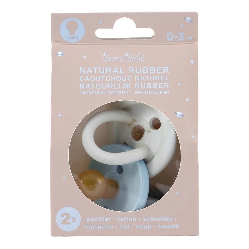 Bumi Bebe Dummy/Pacifier - Denim & Sage
