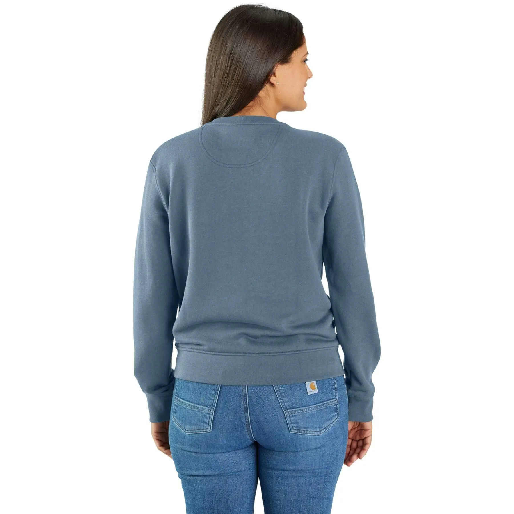 Carhartt Womens Midweight Relaxed Fit French Terry Crewneck Sweatshirt 106179