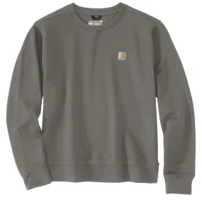 Carhartt Womens Midweight Relaxed Fit French Terry Crewneck Sweatshirt 106179