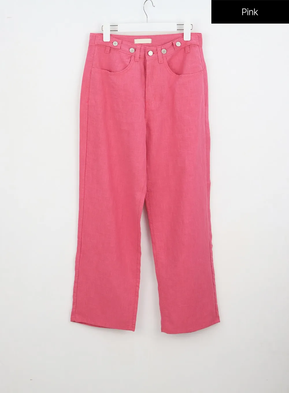 Color Linen Pants OY325