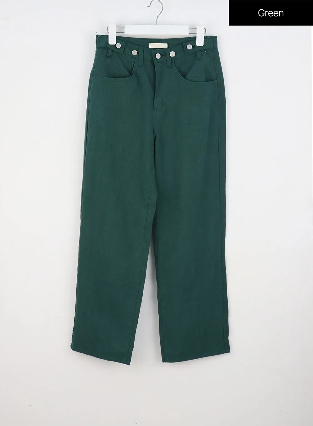 Color Linen Pants OY325