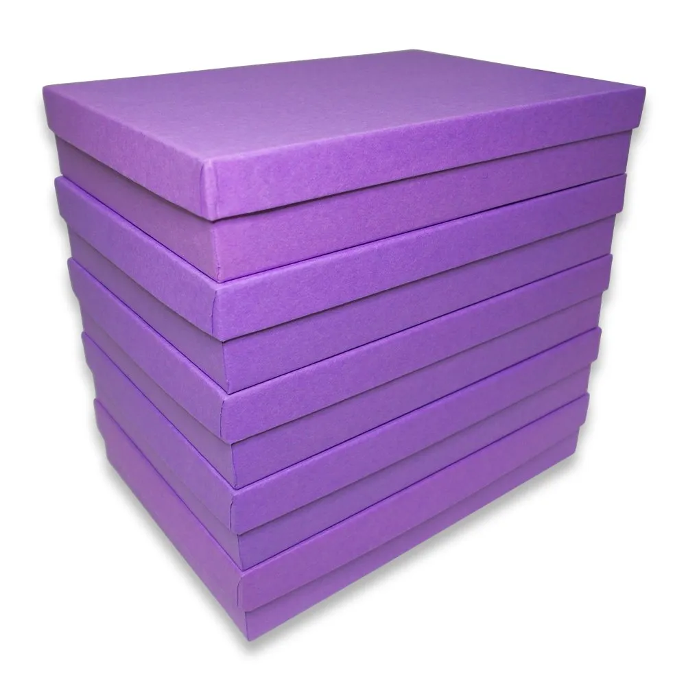 Cotton Filled Gift Boxes 7" x 5" x 1 1/4"
