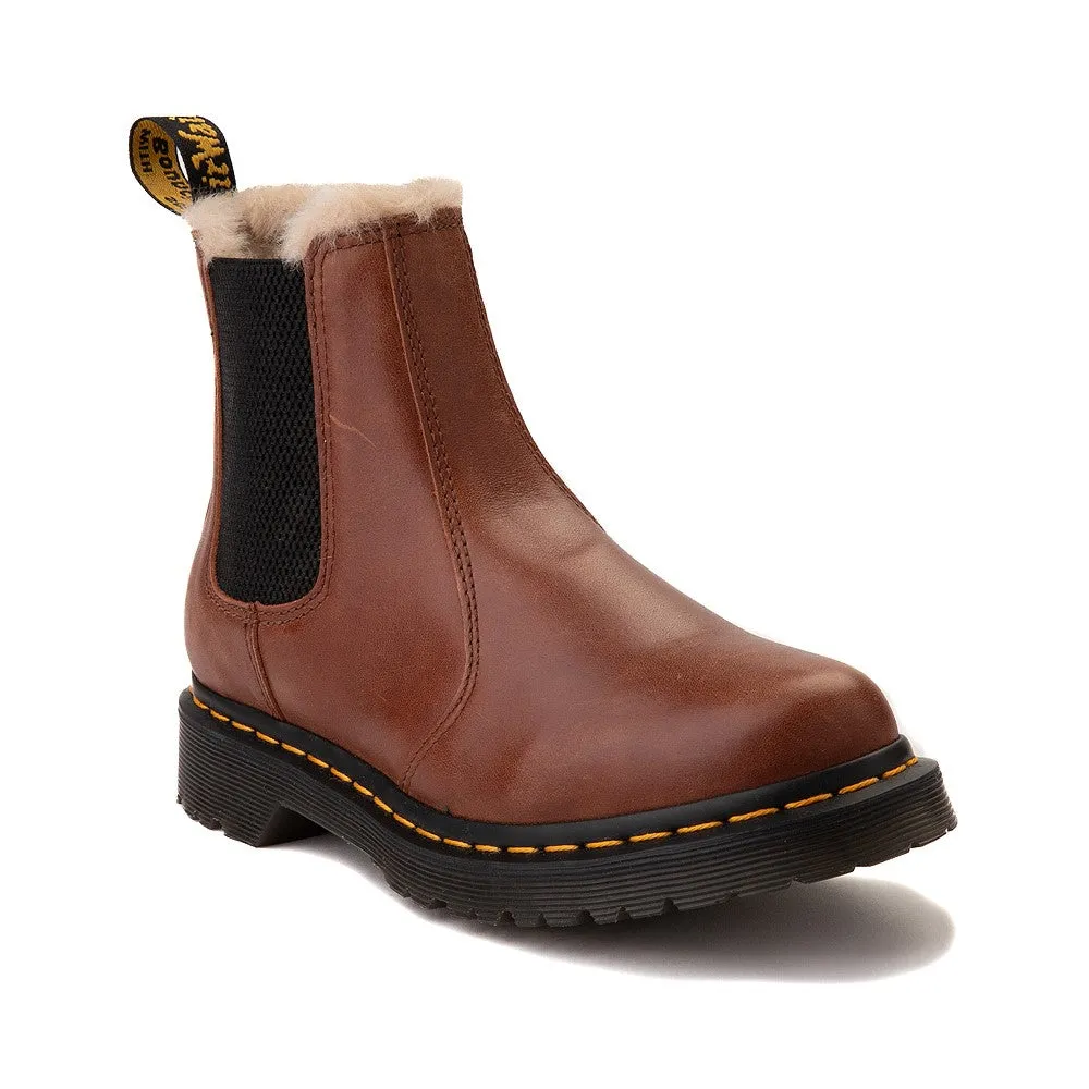 Dr. Martens 2976 Leonore Chelsea Boot with Faux Fur Lining