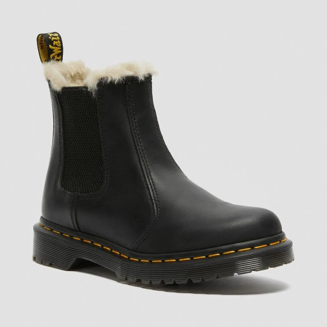 Dr. Martens 2976 Leonore Chelsea Boot with Faux Fur Lining