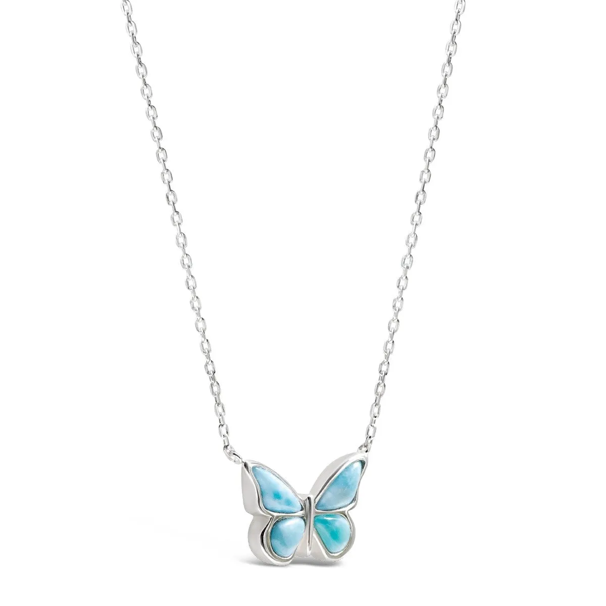 Dune Jewelry Butterfly Stationary Necklace