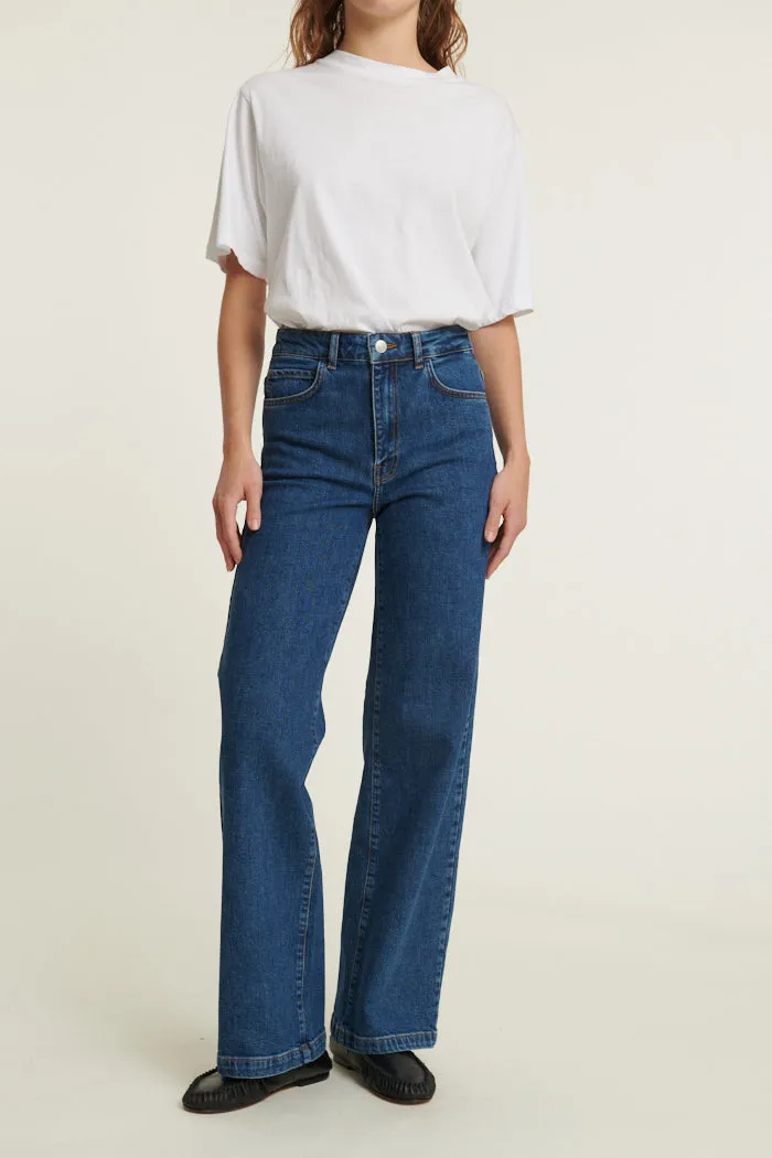 Enya Jeans - Mid Blue