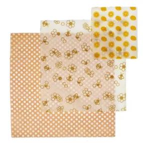 ES Reusable Beeswax Wrap S/3/