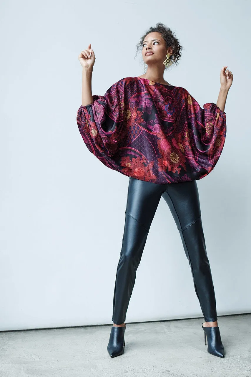 Faux Leather Stretch Leggings
