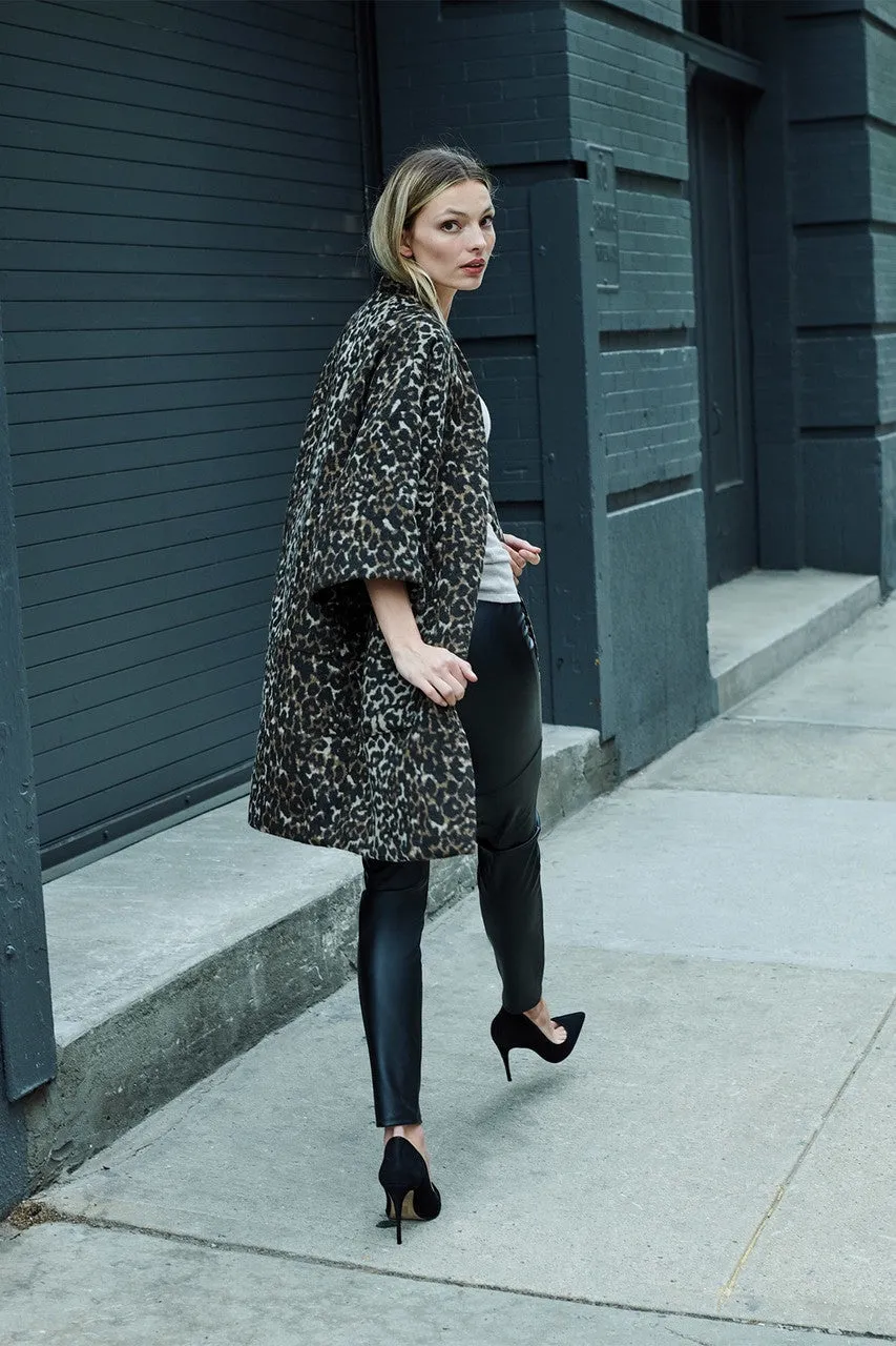 Faux Leather Stretch Leggings