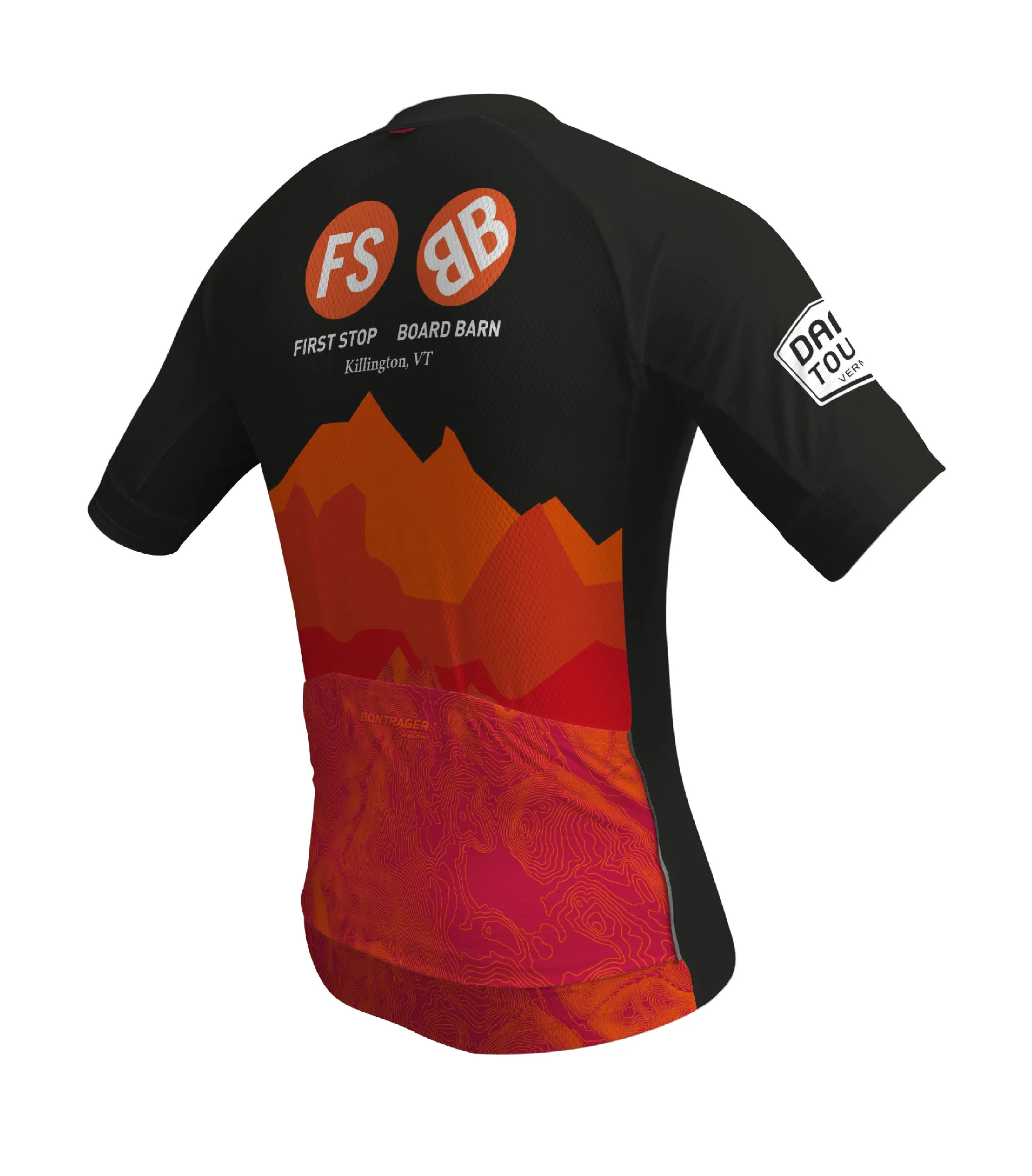 First Stop Board Barn Mens Semi Form Fit Jersey