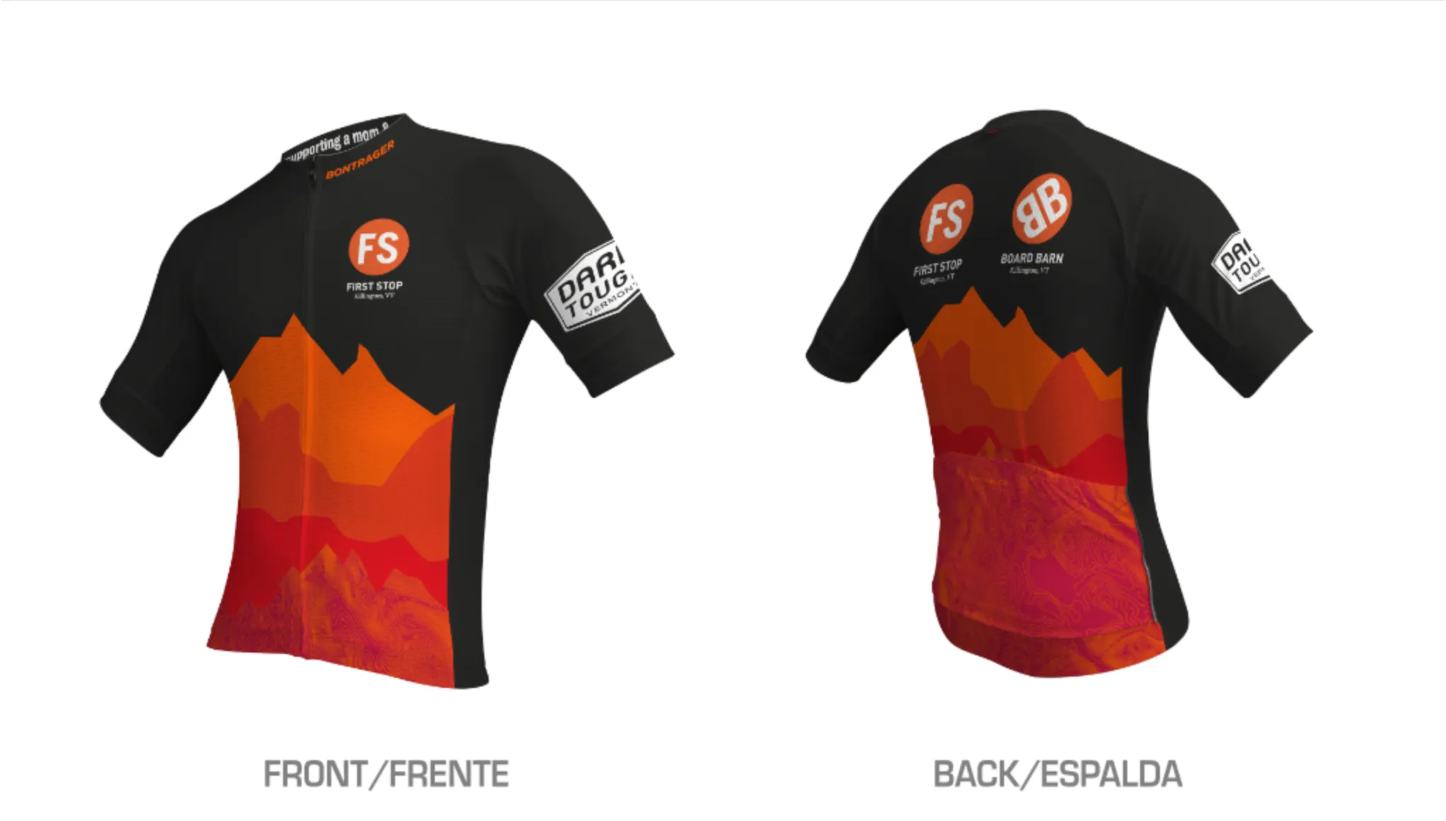 First Stop Board Barn Mens Semi Form Fit Jersey