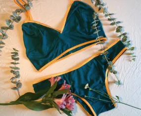 Organic Delight Garden Lingerie Set
