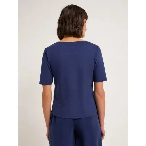 Halbarmshirt aus Bio-Baumwolle