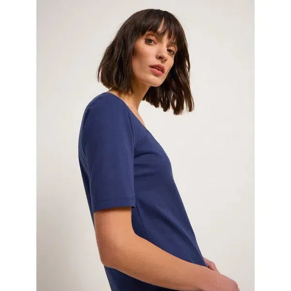 Halbarmshirt aus Bio-Baumwolle