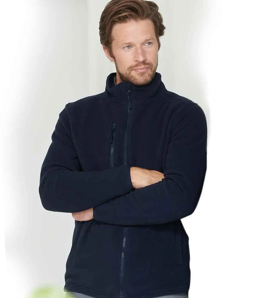 Henbury Recycled Polyester Micro Fleece Jacket